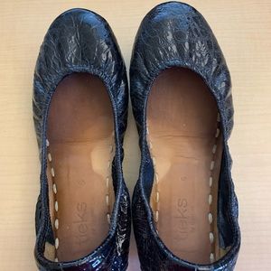 Tieks size 6 Obsidian Black